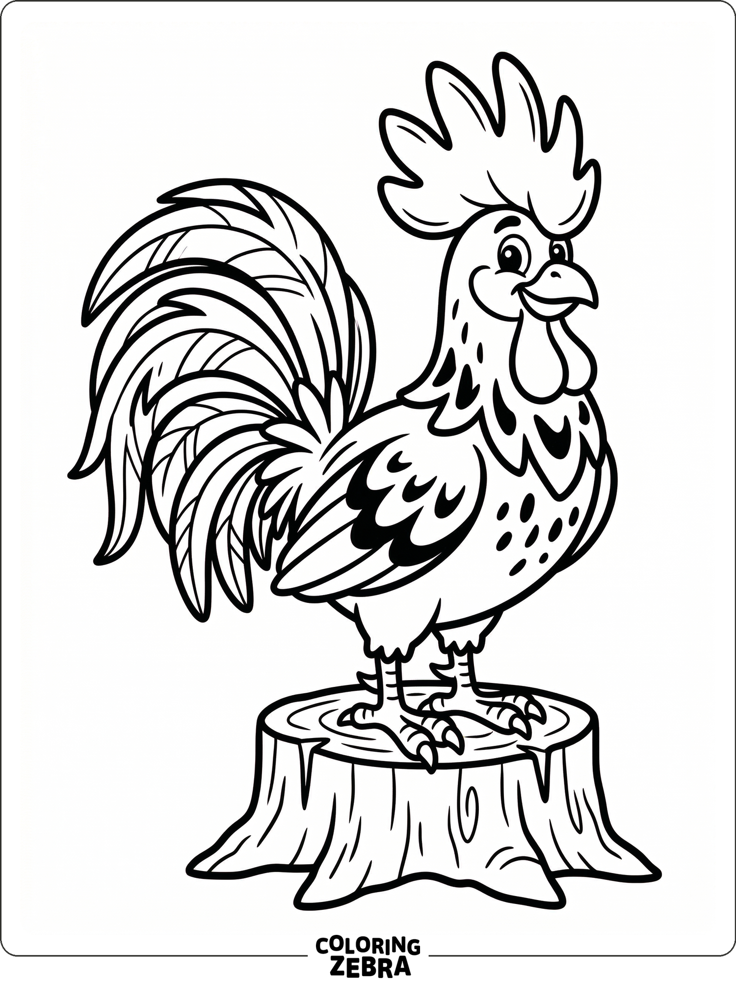 32 Free Rooster Coloring Pages - Printable PDF Sheets