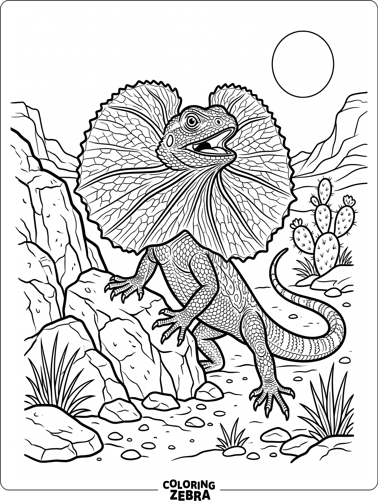 44 Free Lizard Coloring Pages - Printable PDF Sheets