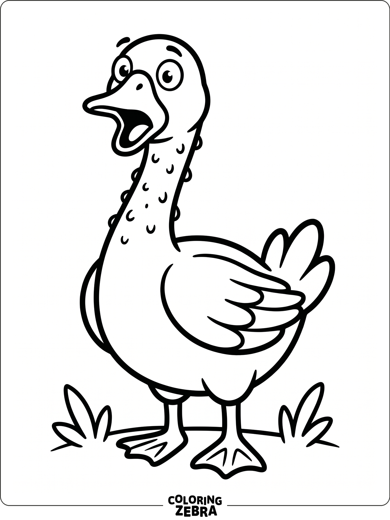 34 Free Goose Coloring Pages - Printable PDF Sheets