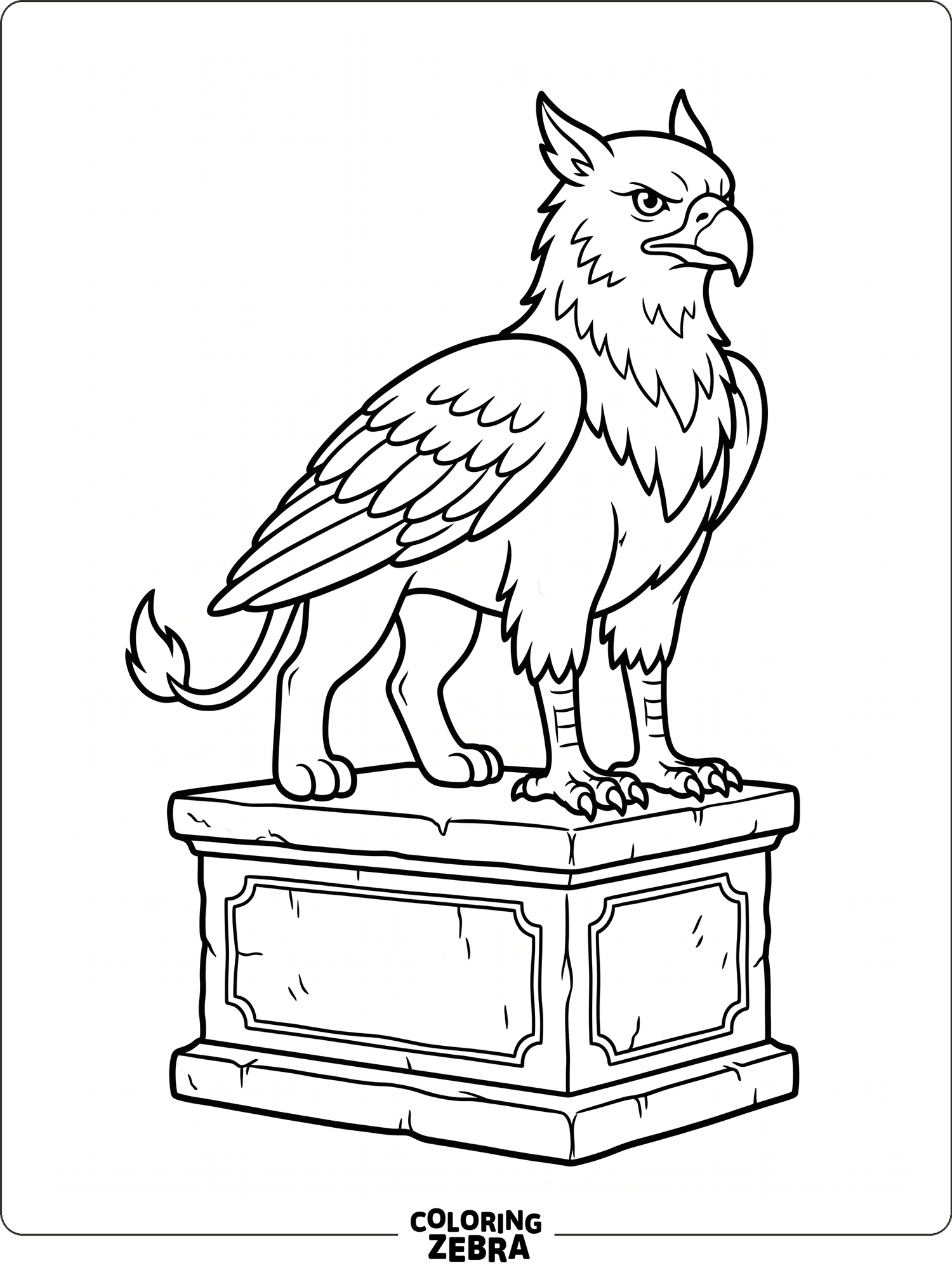 34 Free Griffin Coloring Pages - Printable PDF Sheets