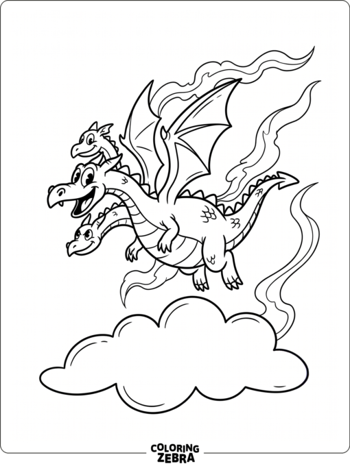 Grim Matchstick flying with smoke trails and bold outlines