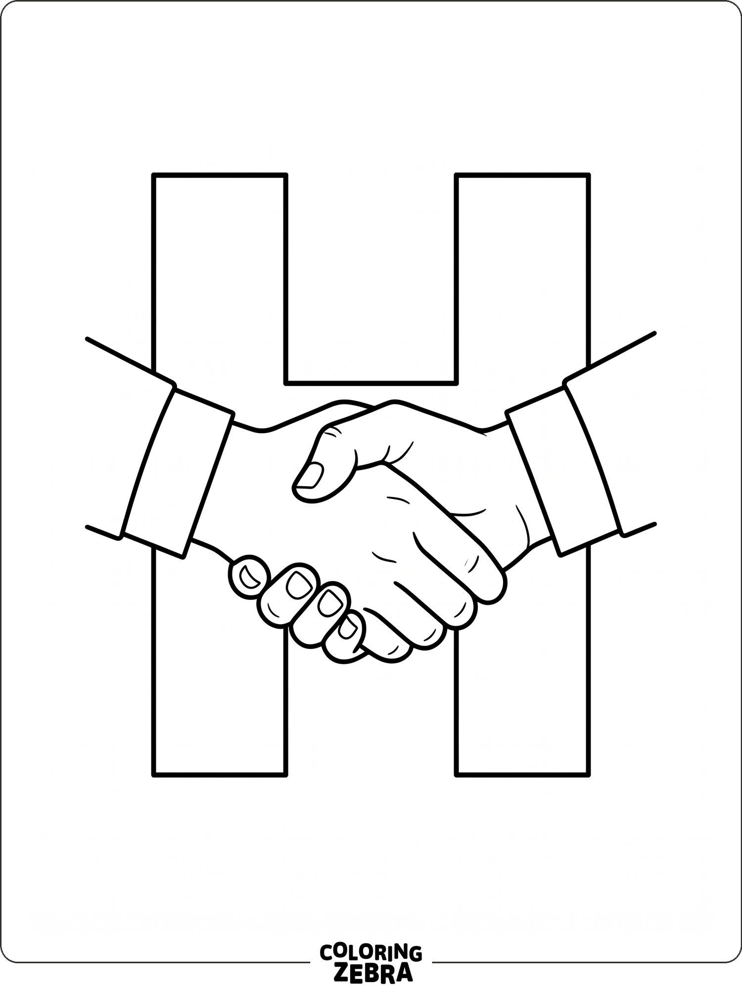 43 Free Letter H Coloring Pages - Printable PDF Sheets