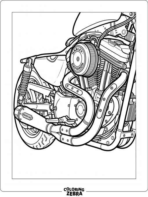 Curved exhaust pipes with simple metal shapes