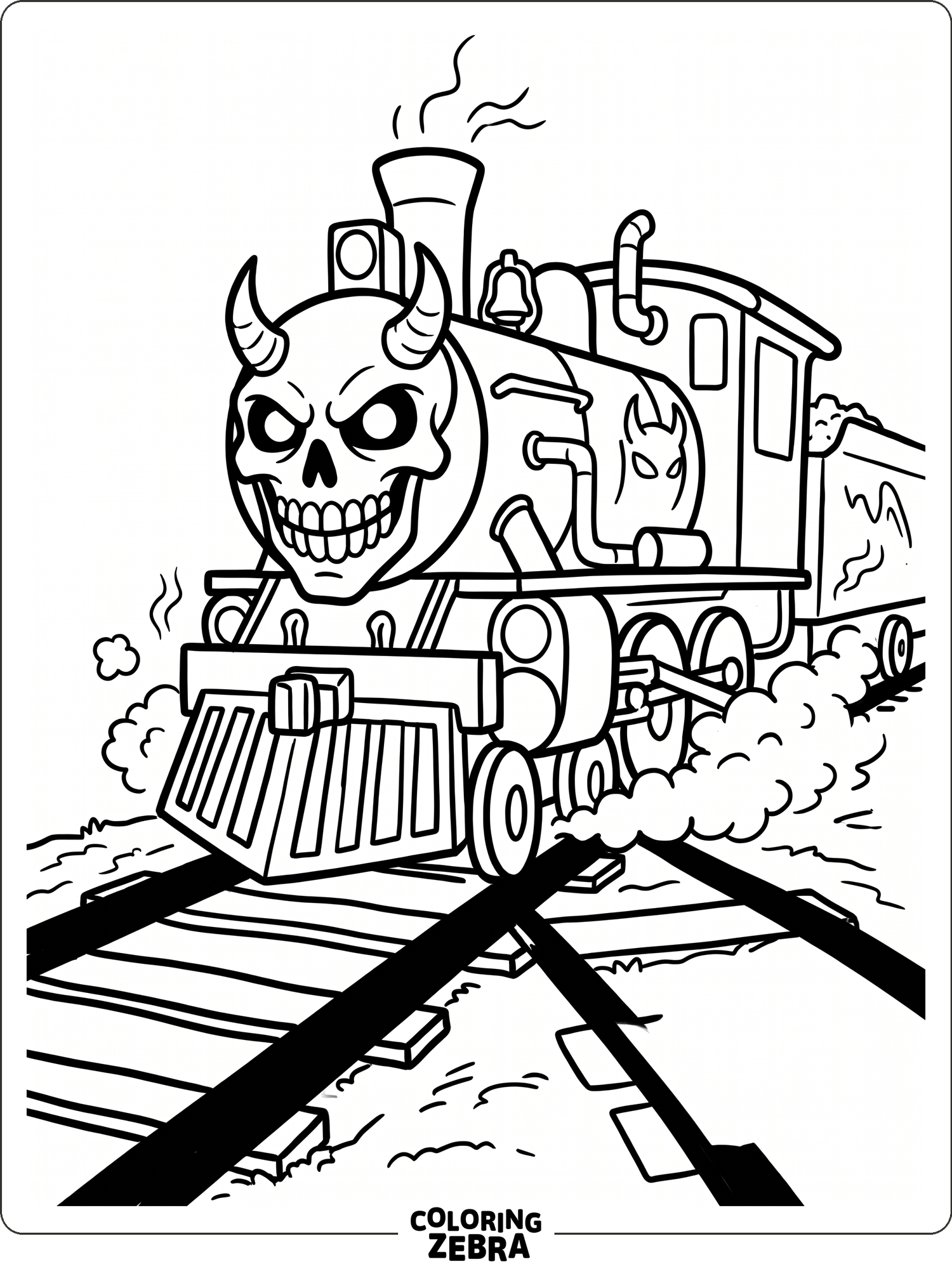 31 Free Choo Choo Charles Coloring Pages - Printable PDF Sheets