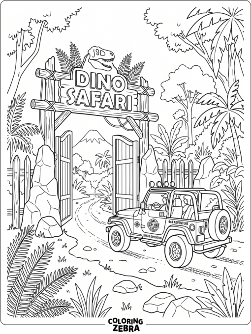 Jurassic Park Jeep Adventure
