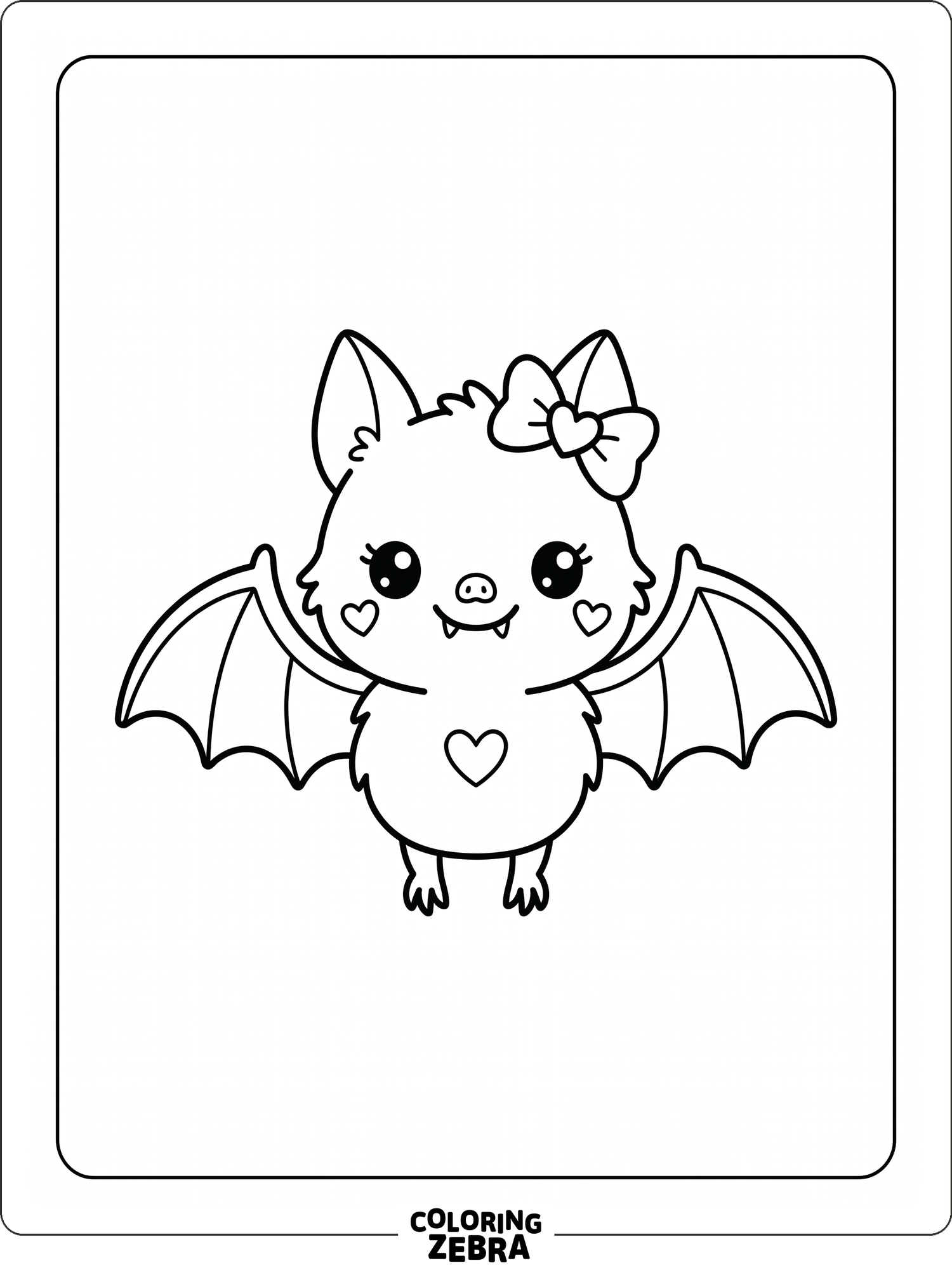 37 Free Bat Coloring Pages - Printable PDF Sheets