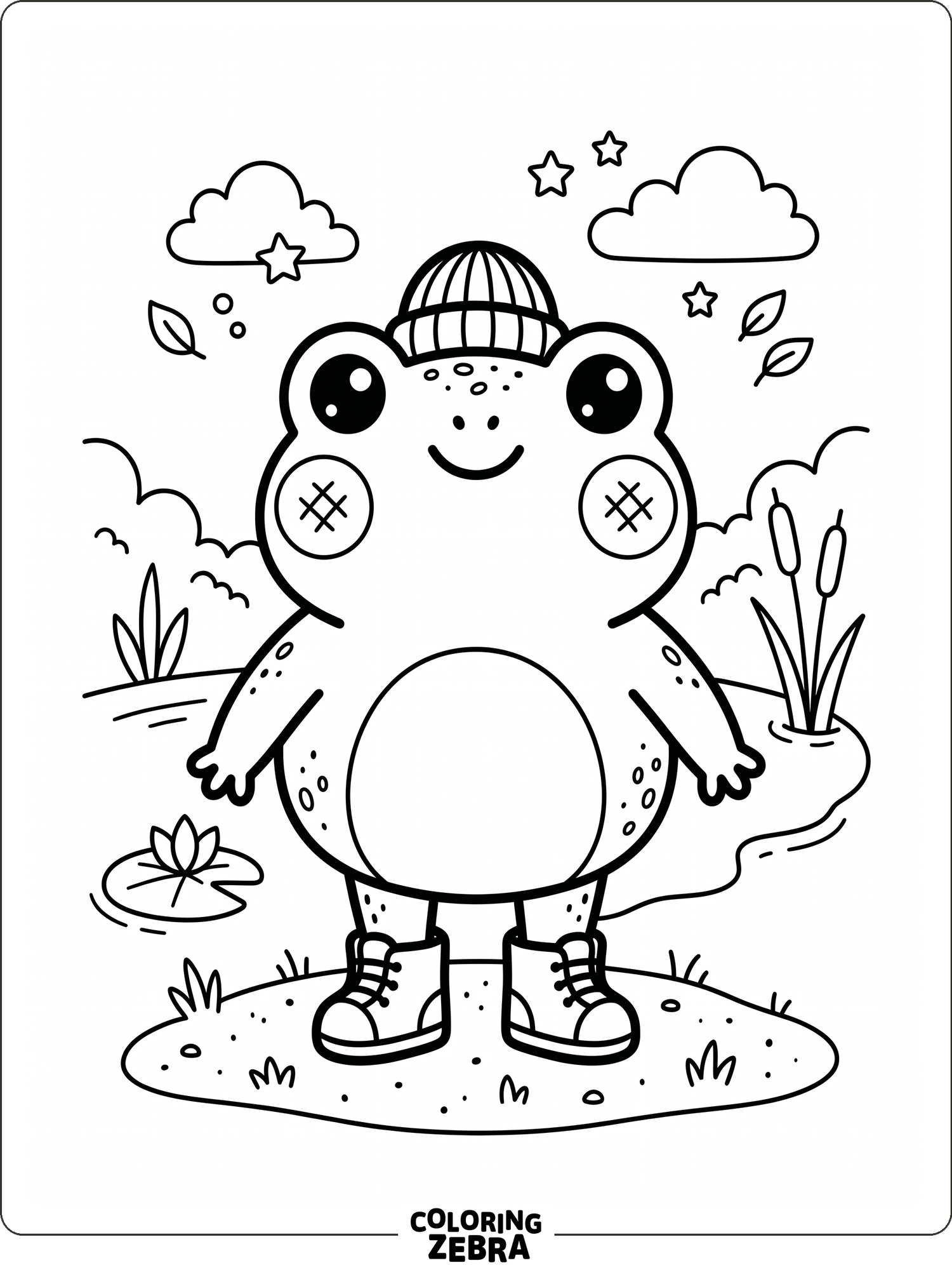 57 Free Frog Coloring Pages - Printable PDF Sheets