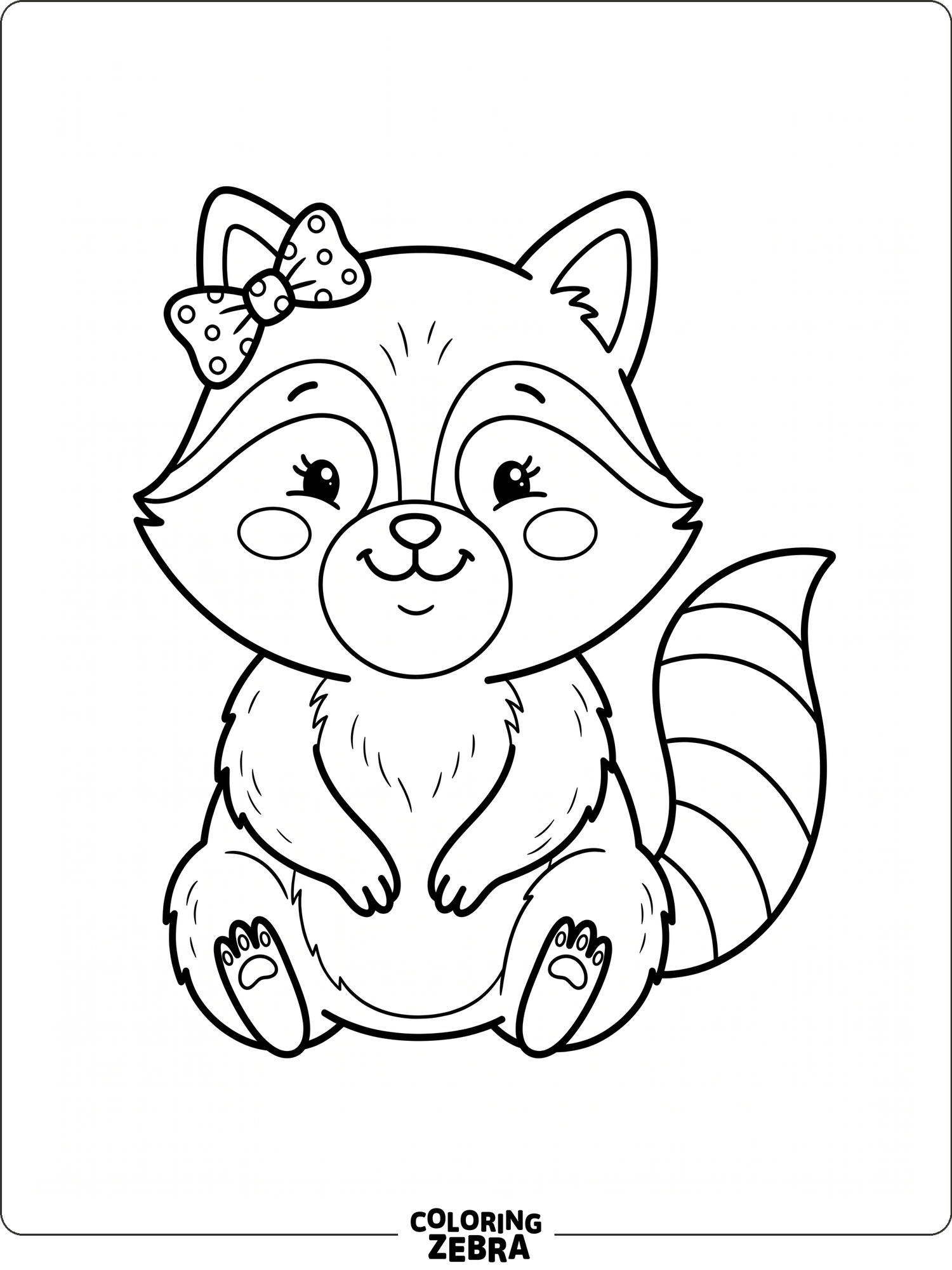 32 Free Racoon Coloring Pages - Printable PDF Sheets