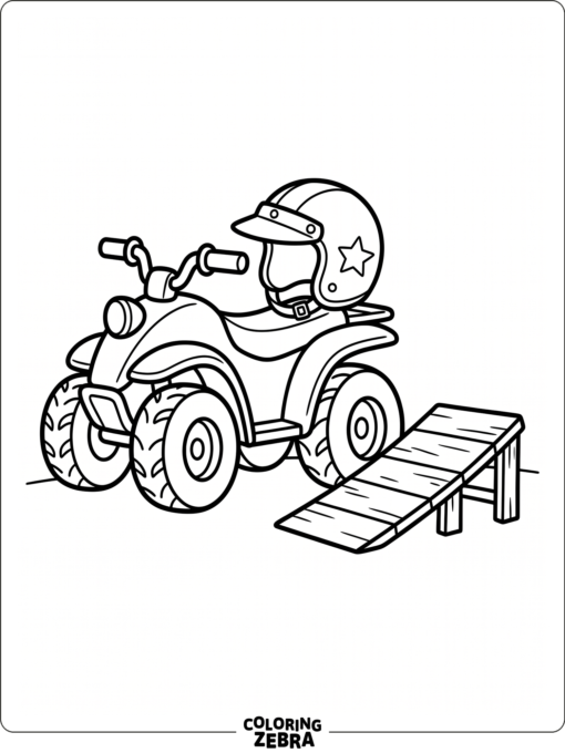Kids Quad Bike Printable