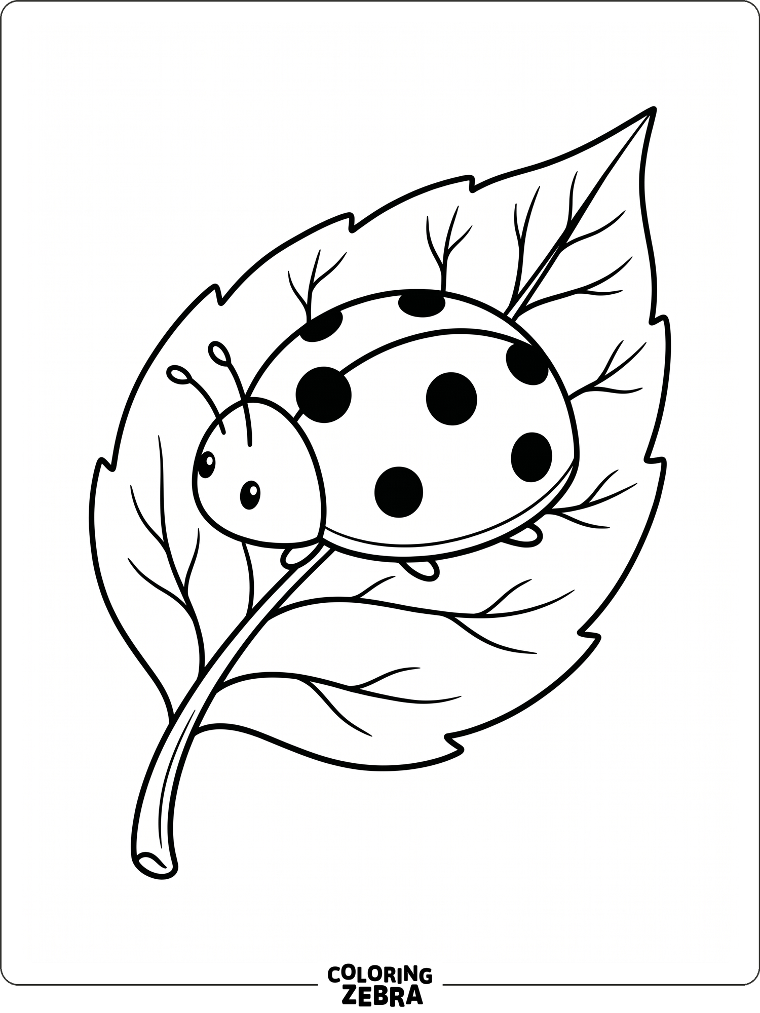 24 Free Ladybug Coloring Pages - Printable PDF Sheets