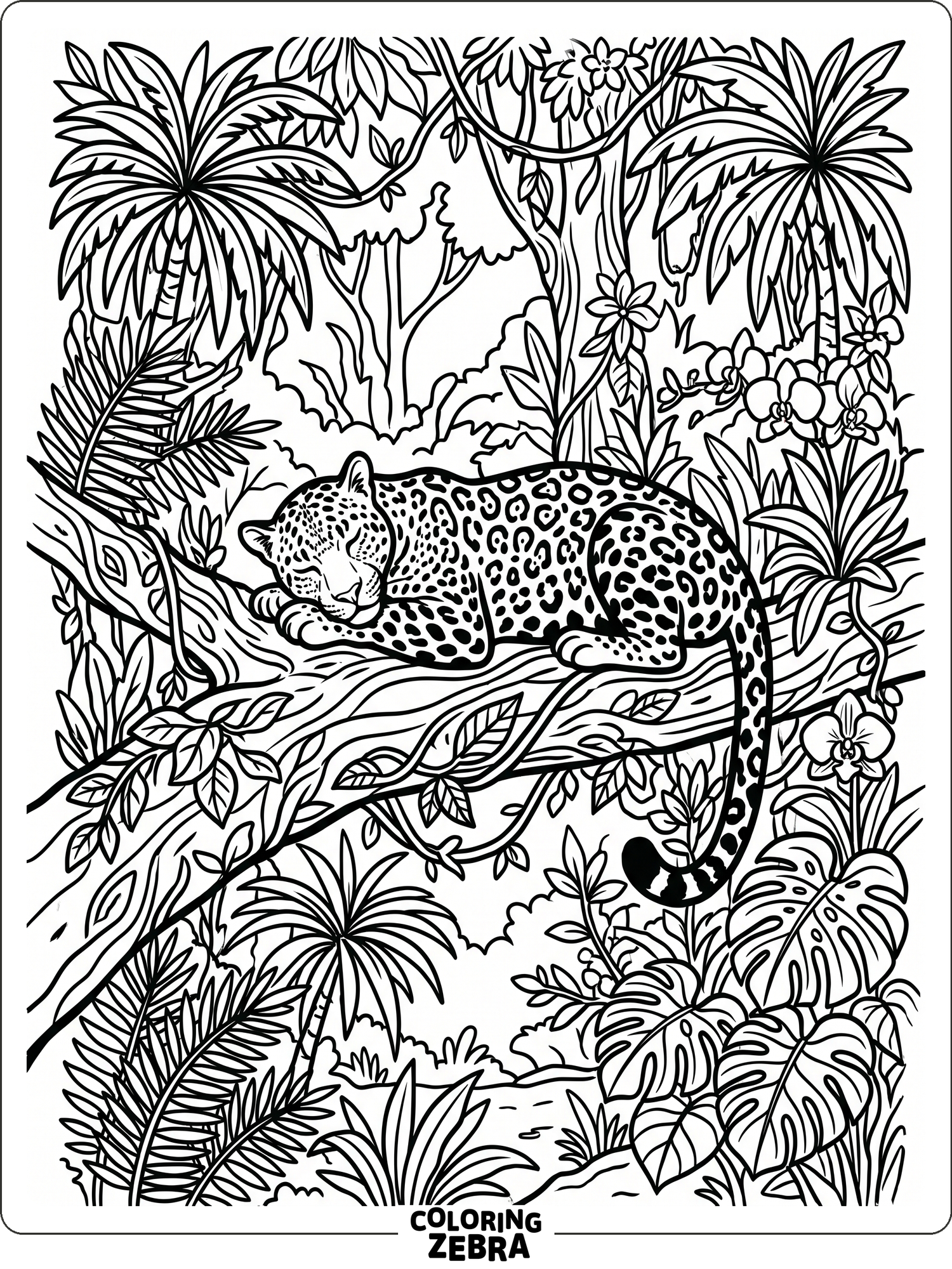 33 Free Leopard Coloring Pages - Printable PDF Sheets