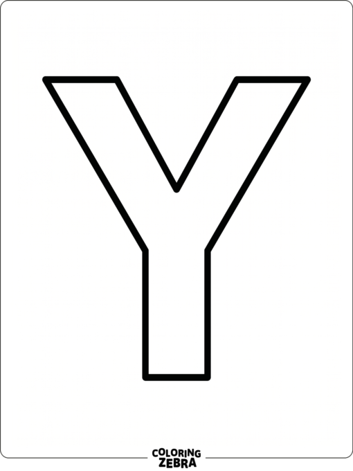 A clean Y outline with open space