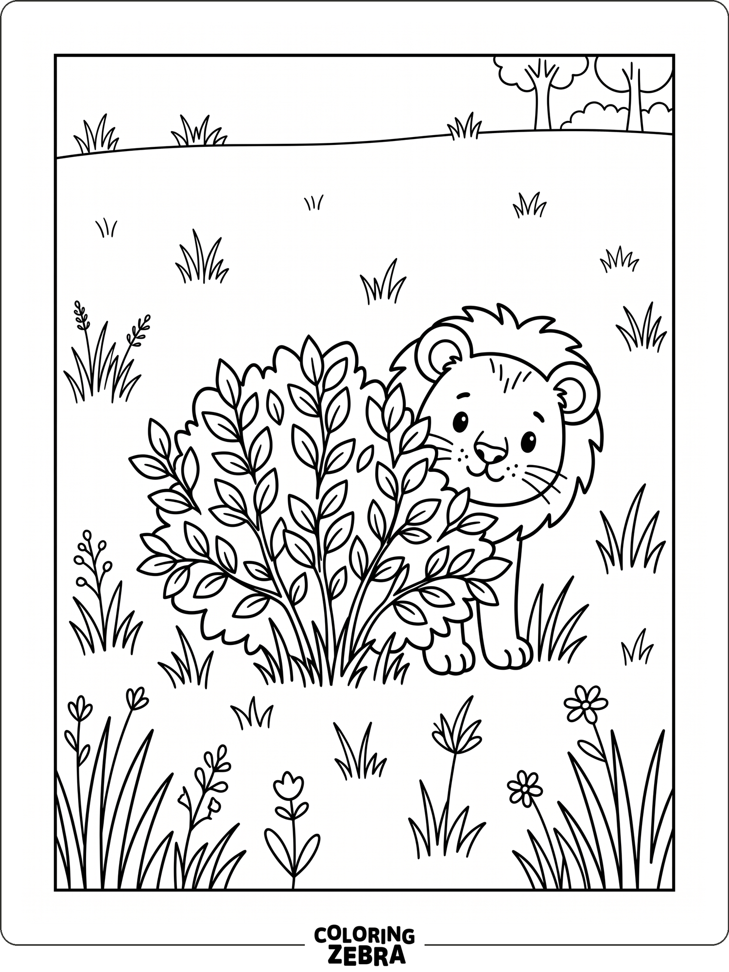 67 Free Lion Coloring Pages - Printable PDF Sheets