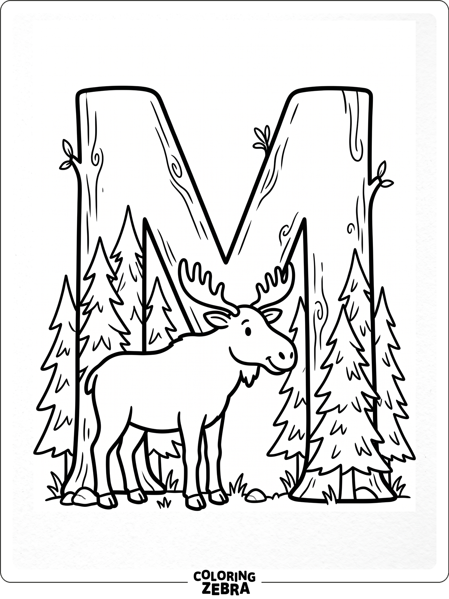 47 Free Letter M Coloring Pages - Printable PDF Sheets
