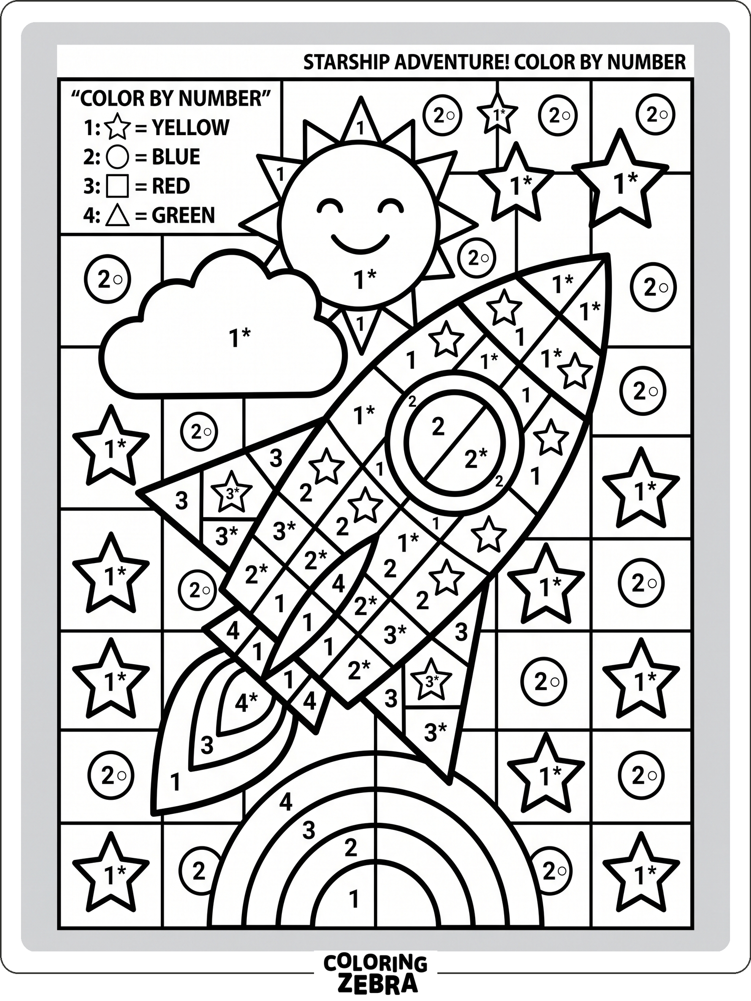 Lamina Math 31 Láminas De Matemáticas Para Colorear Gratis: Hojas En PDF Para Imprimir