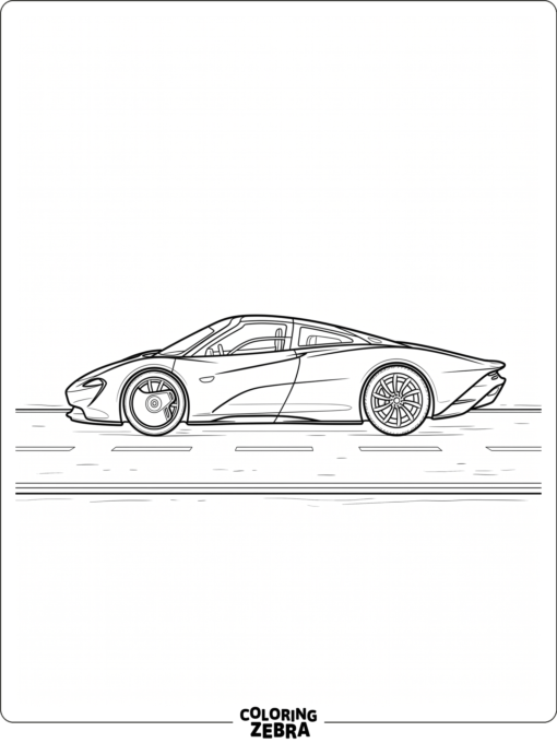 McLaren Speedtail on a runway