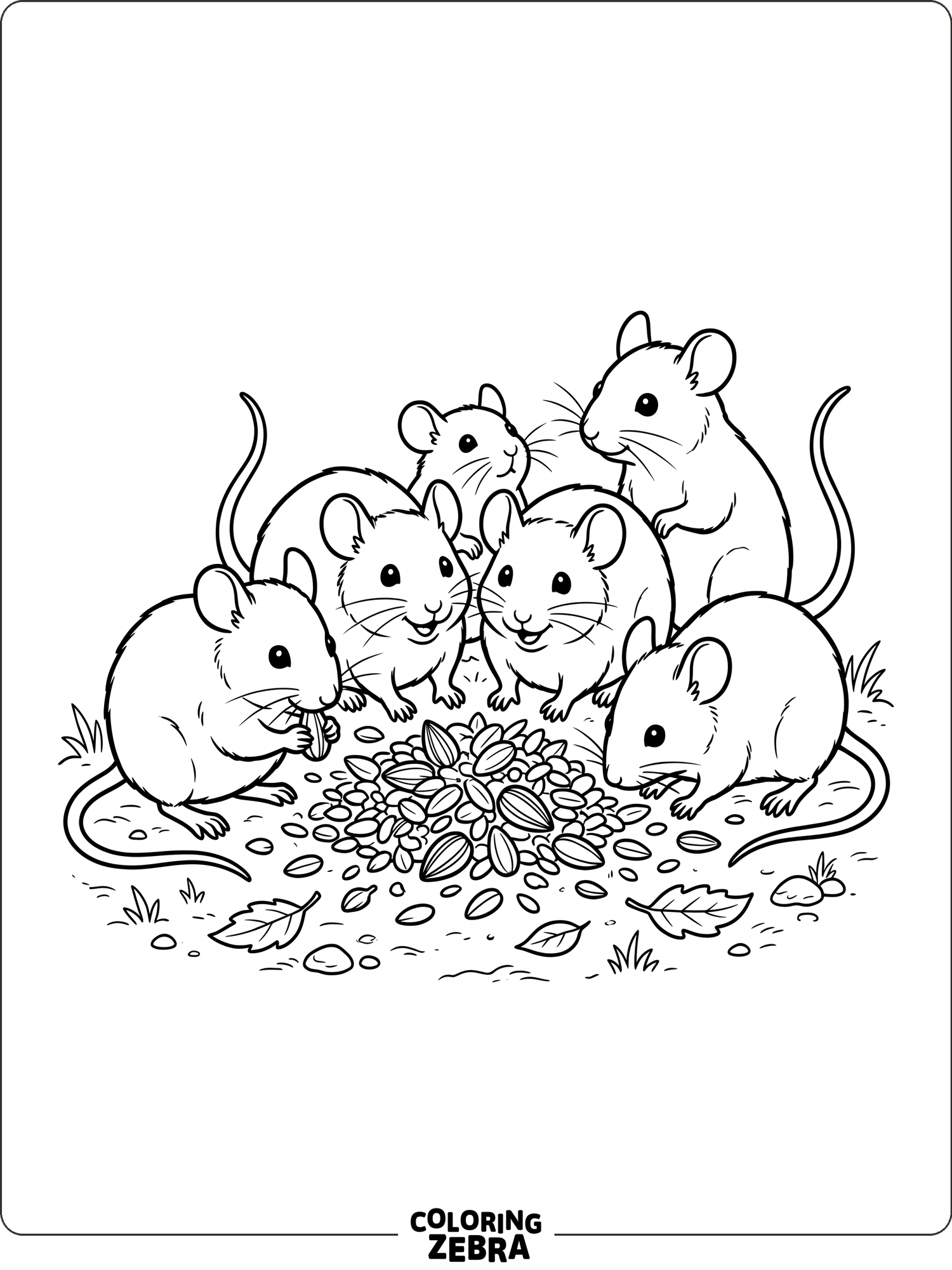 46 Free Mouse Coloring Pages - Printable PDF Sheets
