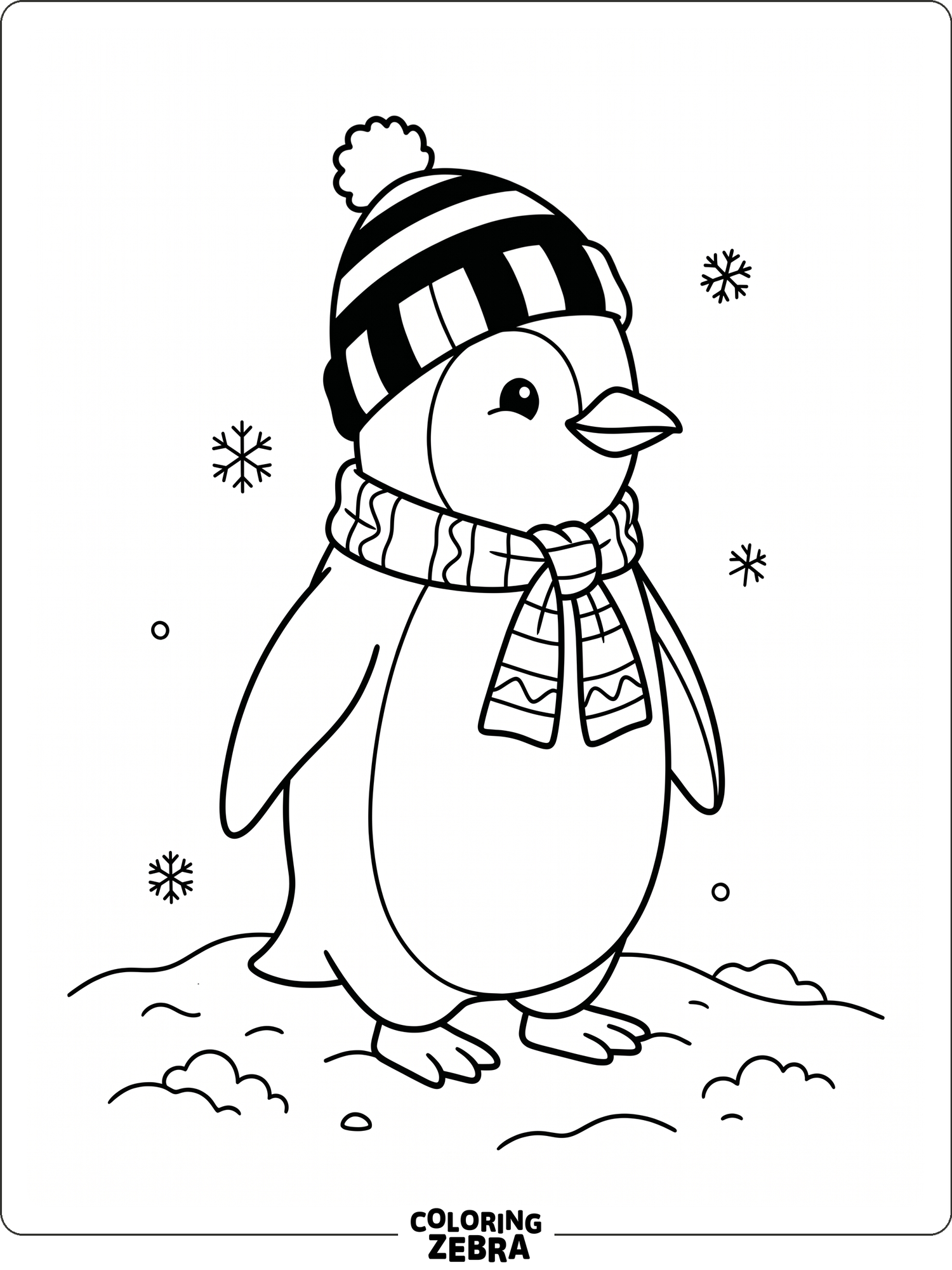 41 Free Penguin Coloring Pages - Printable PDF Sheets