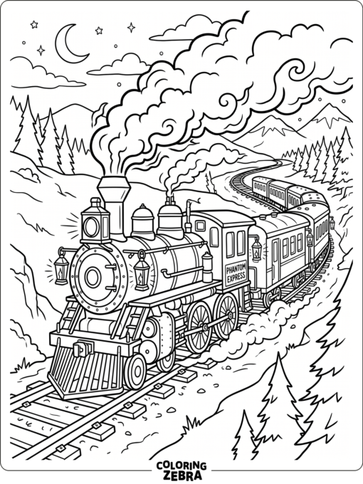 Phantom Express on the tracks