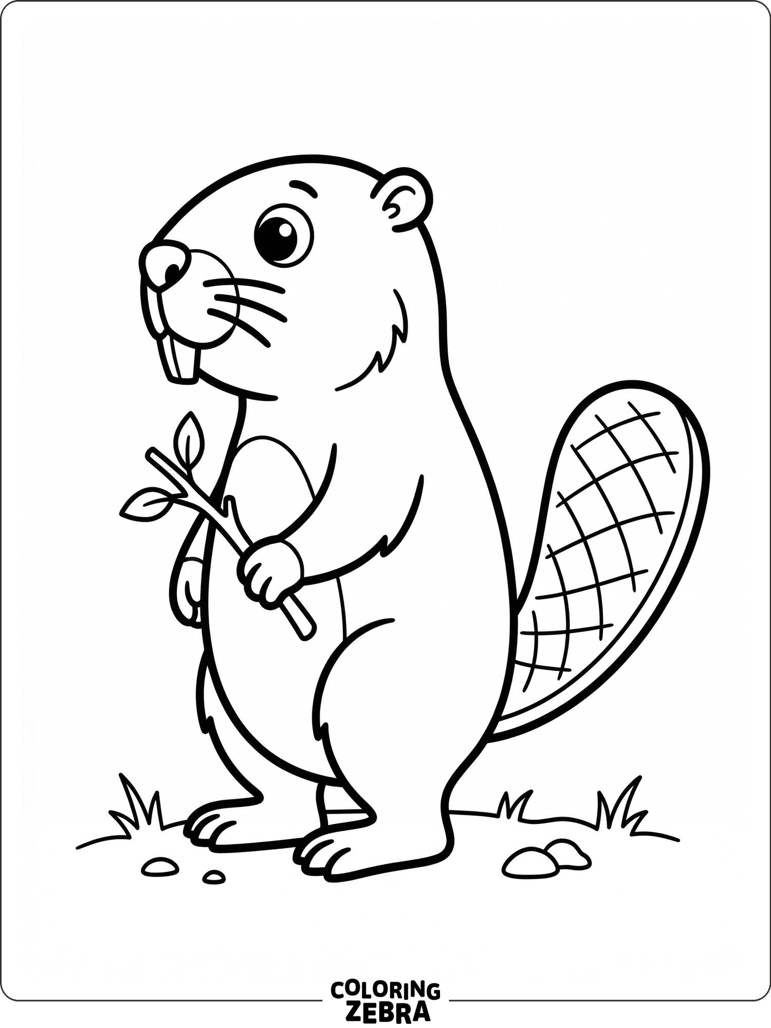 31 Free Beaver Coloring Pages - Printable PDF Sheets