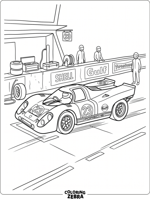 Porsche 917 Race Car Page