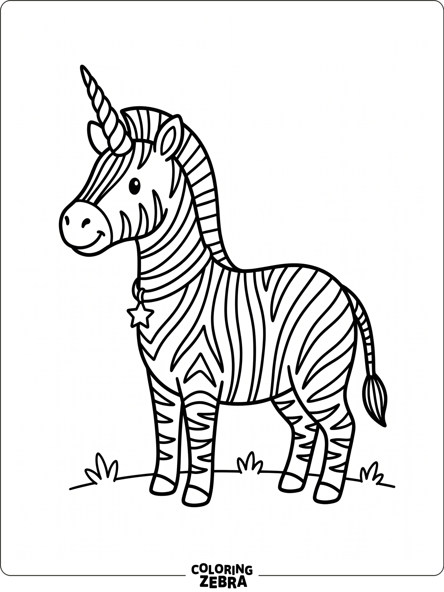 21 Free Zebra Coloring Pages - Printable PDF Sheets
