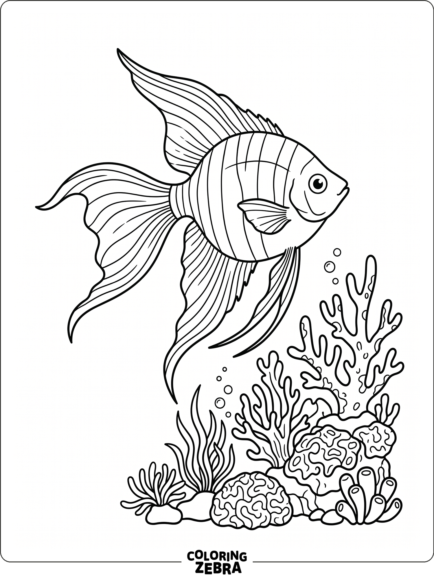 67 Free Fish Coloring Pages - Printable PDF Sheets
