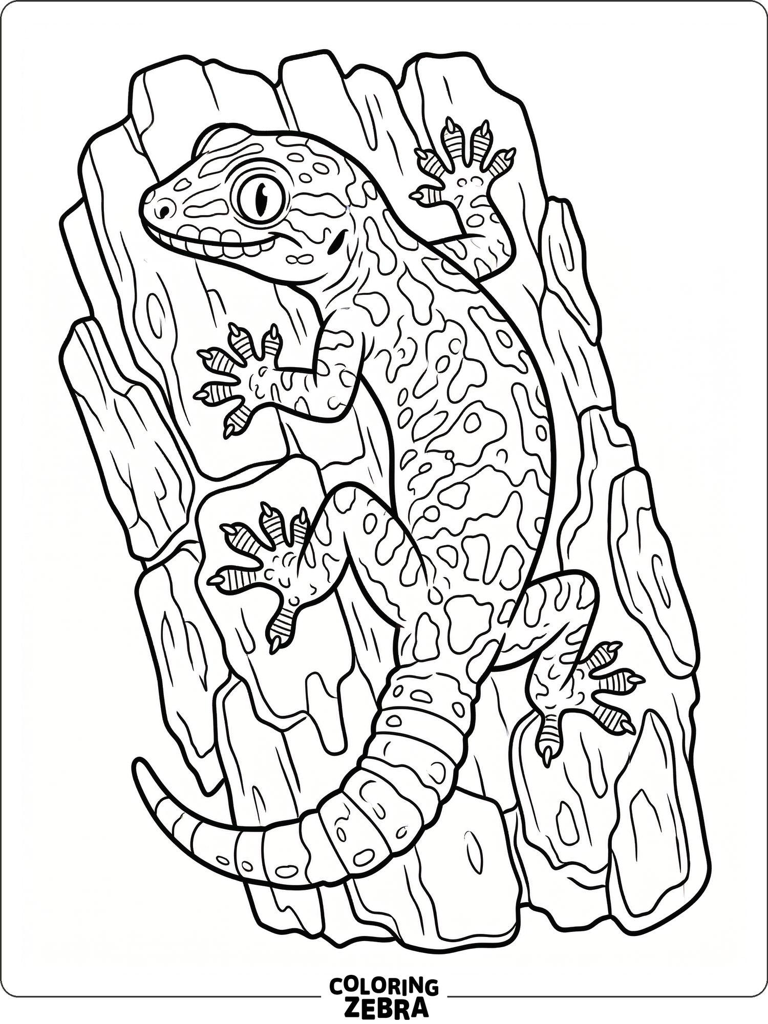 44 Free Gecko Coloring Pages - Printable PDF Sheets