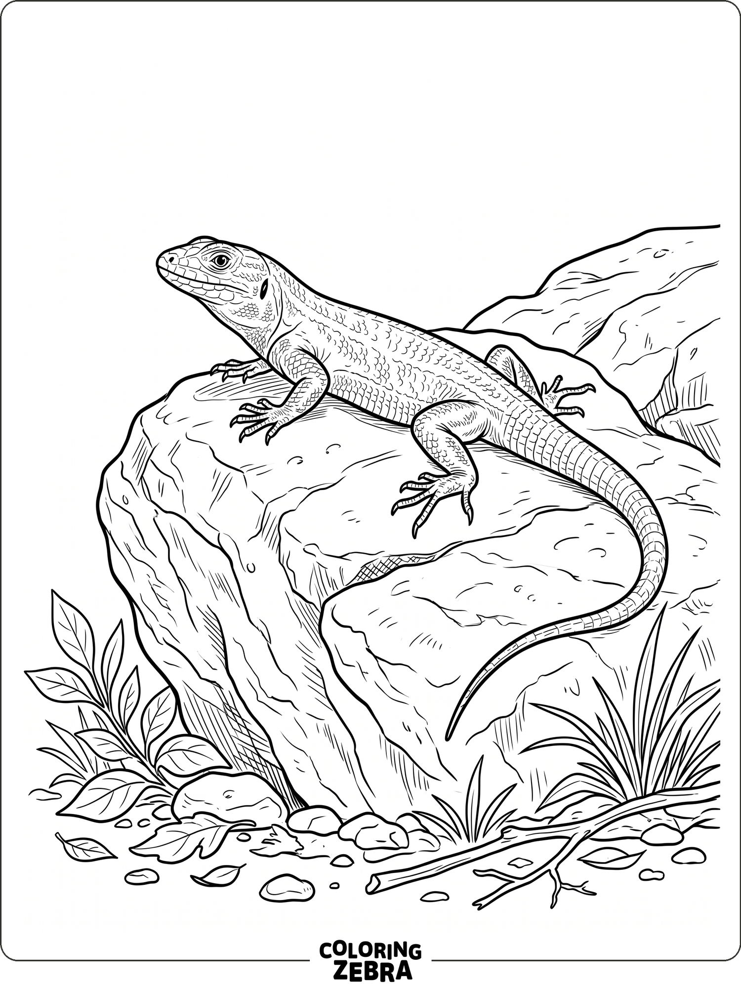 44 Free Lizard Coloring Pages - Printable PDF Sheets