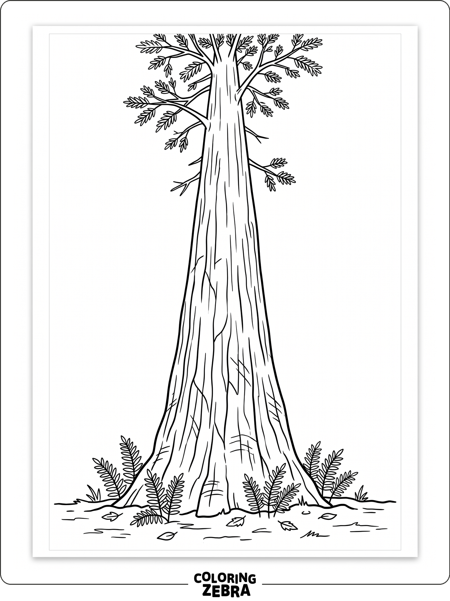79 Free Tree Coloring Pages - Printable PDF Sheets
