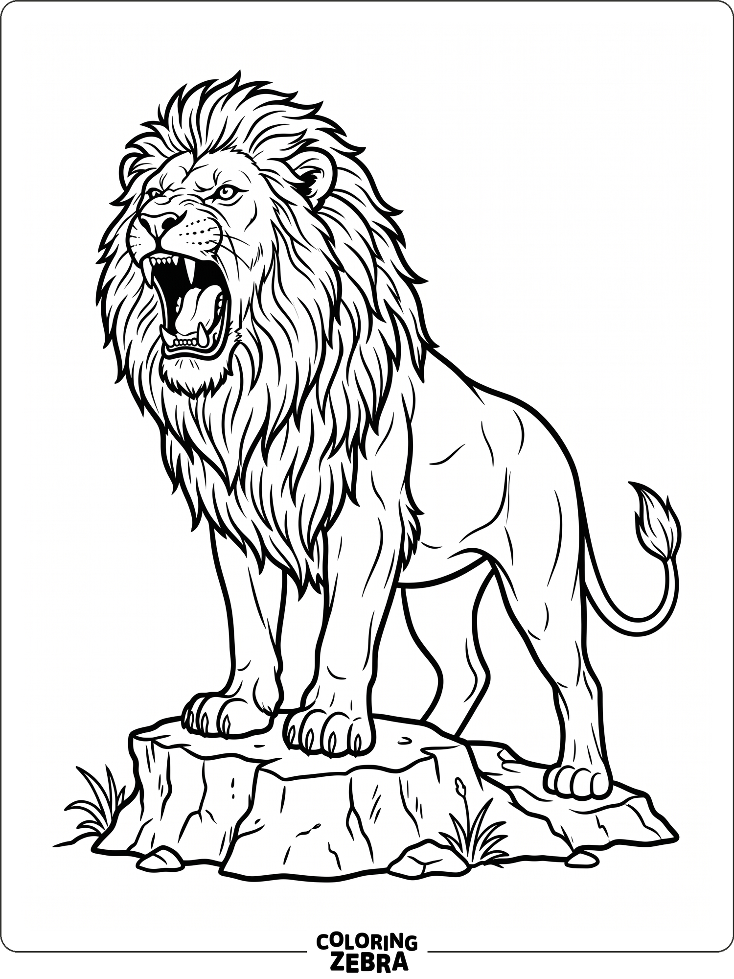67 Free Lion Coloring Pages - Printable PDF Sheets
