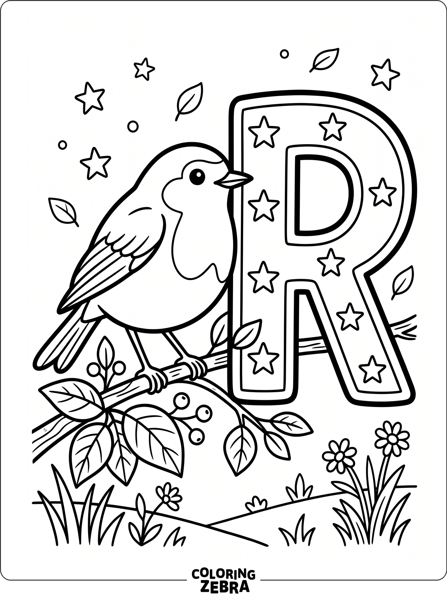 33 Free Robin Coloring Pages - Printable PDF Sheets