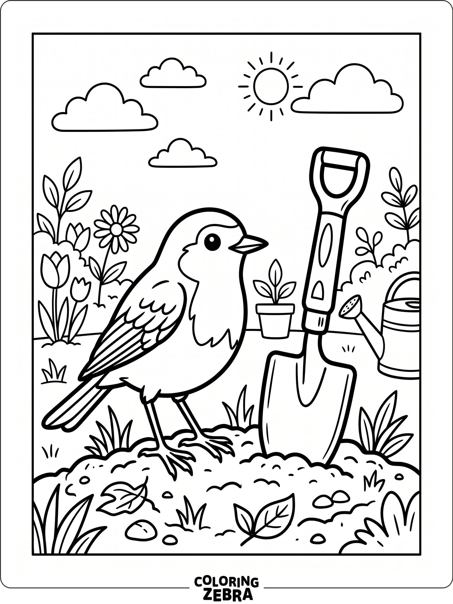 32 Free Robin Coloring Pages - Printable PDF Sheets