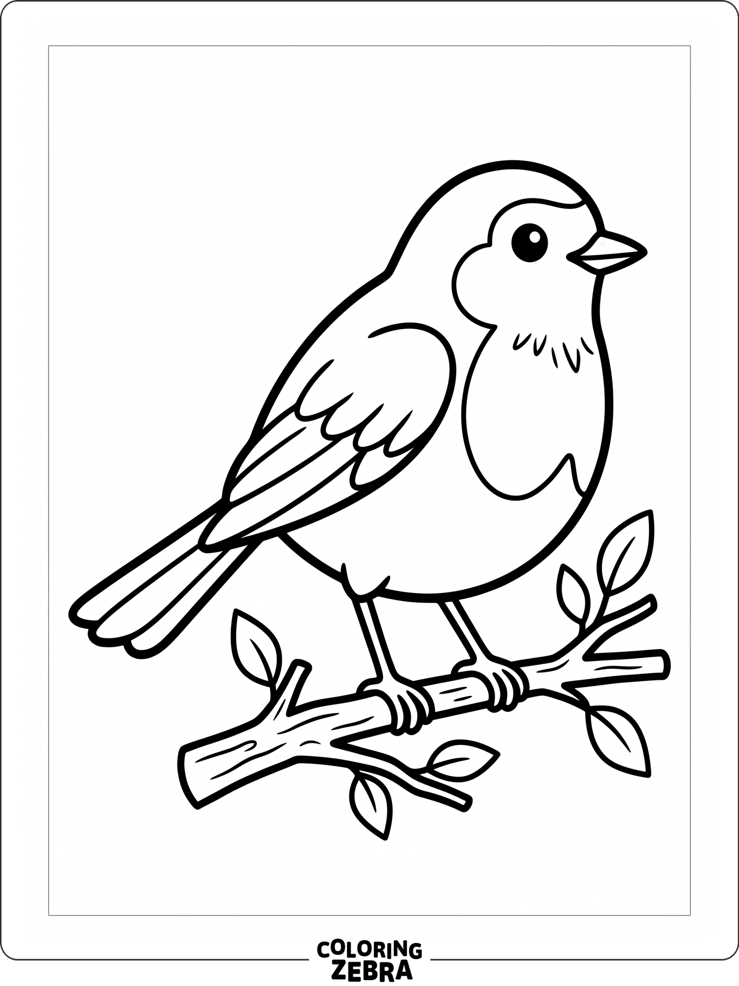 33 Free Robin Coloring Pages - Printable PDF Sheets