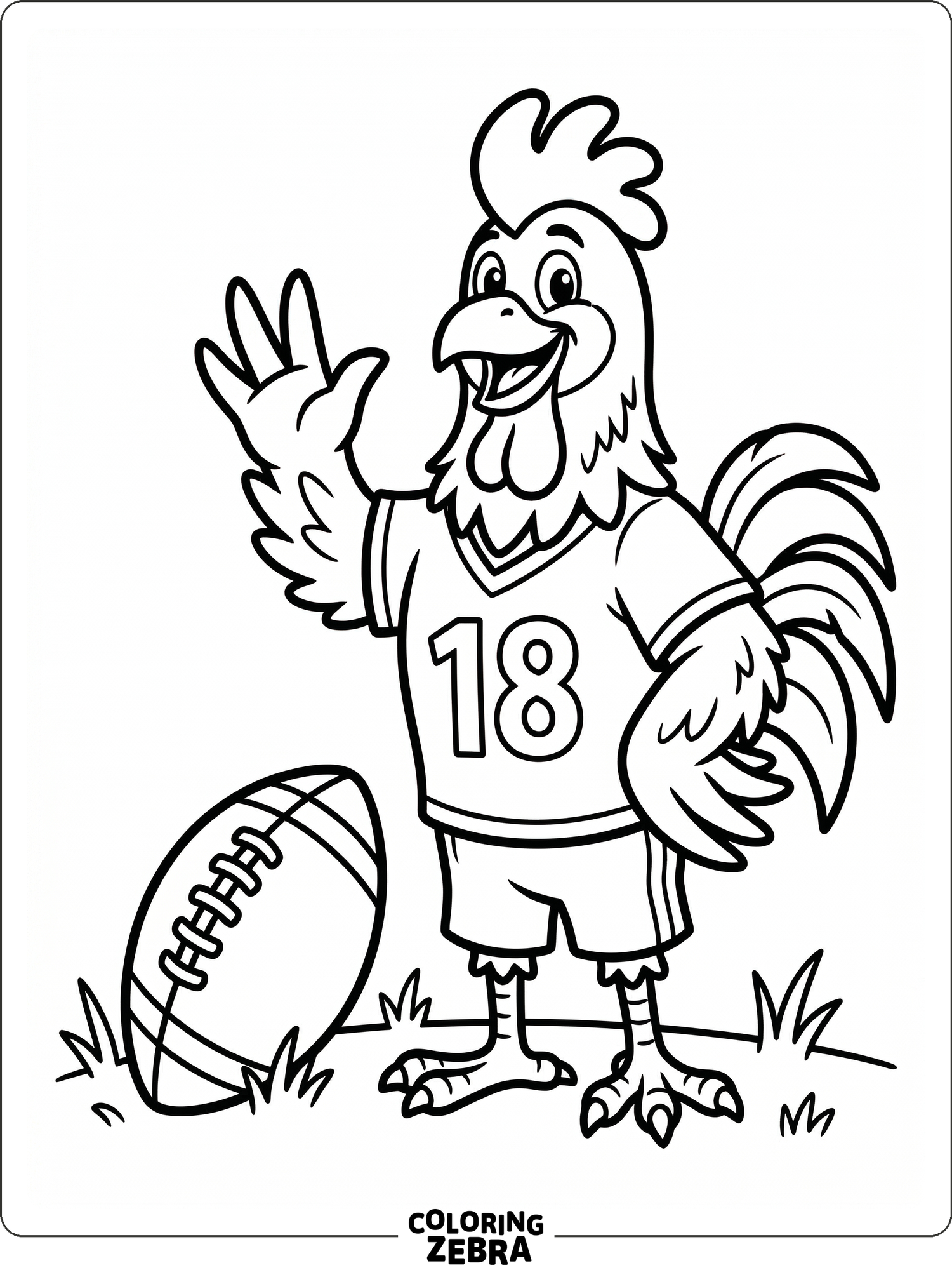 32 Free Rooster Coloring Pages - Printable PDF Sheets