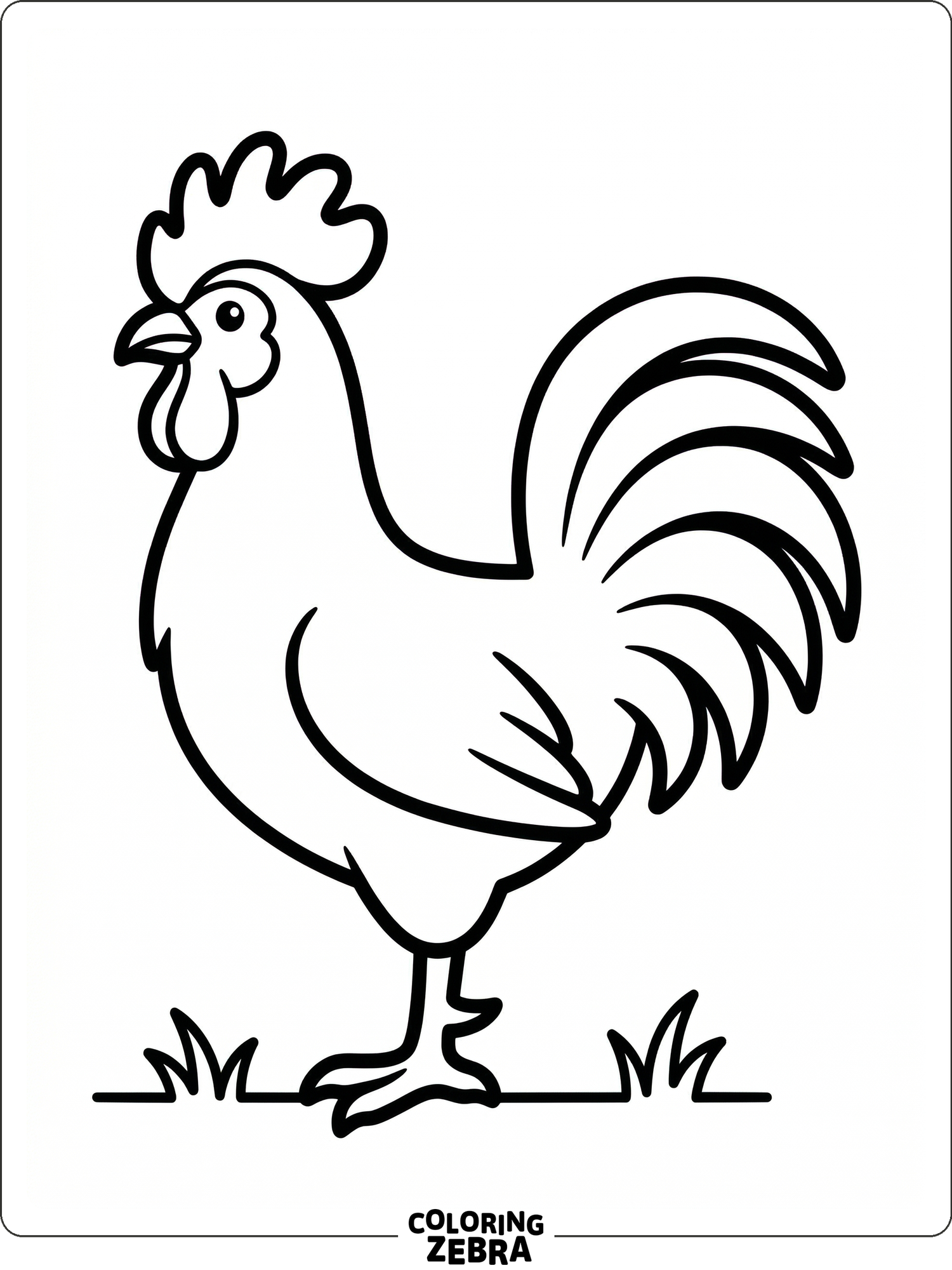 32 Free Rooster Coloring Pages - Printable PDF Sheets