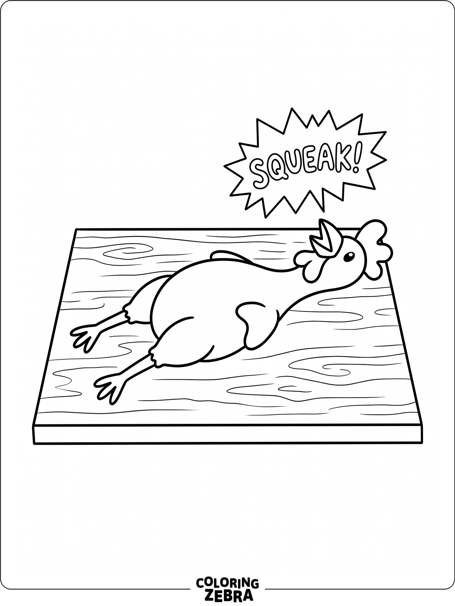 50 Free Chicken Coloring Pages - Printable PDF Sheets