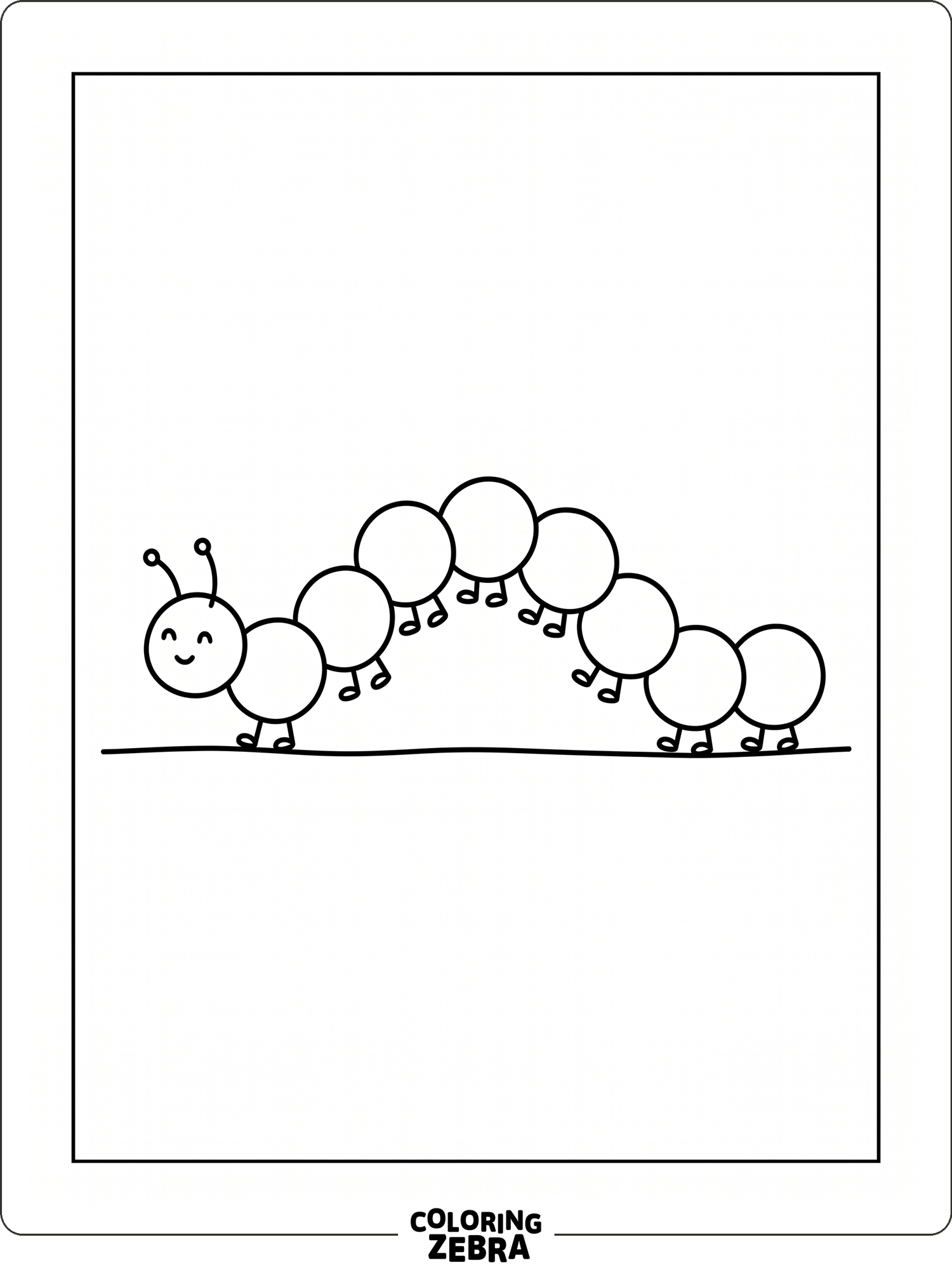 40 Free Caterpillar Coloring Pages - Printable PDF Sheets
