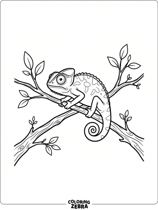 A minimal chameleon on a branch