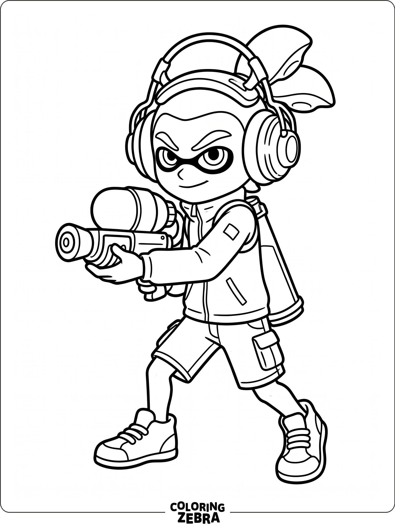 38 Free Splatoon Coloring Pages - Printable PDF Sheets
