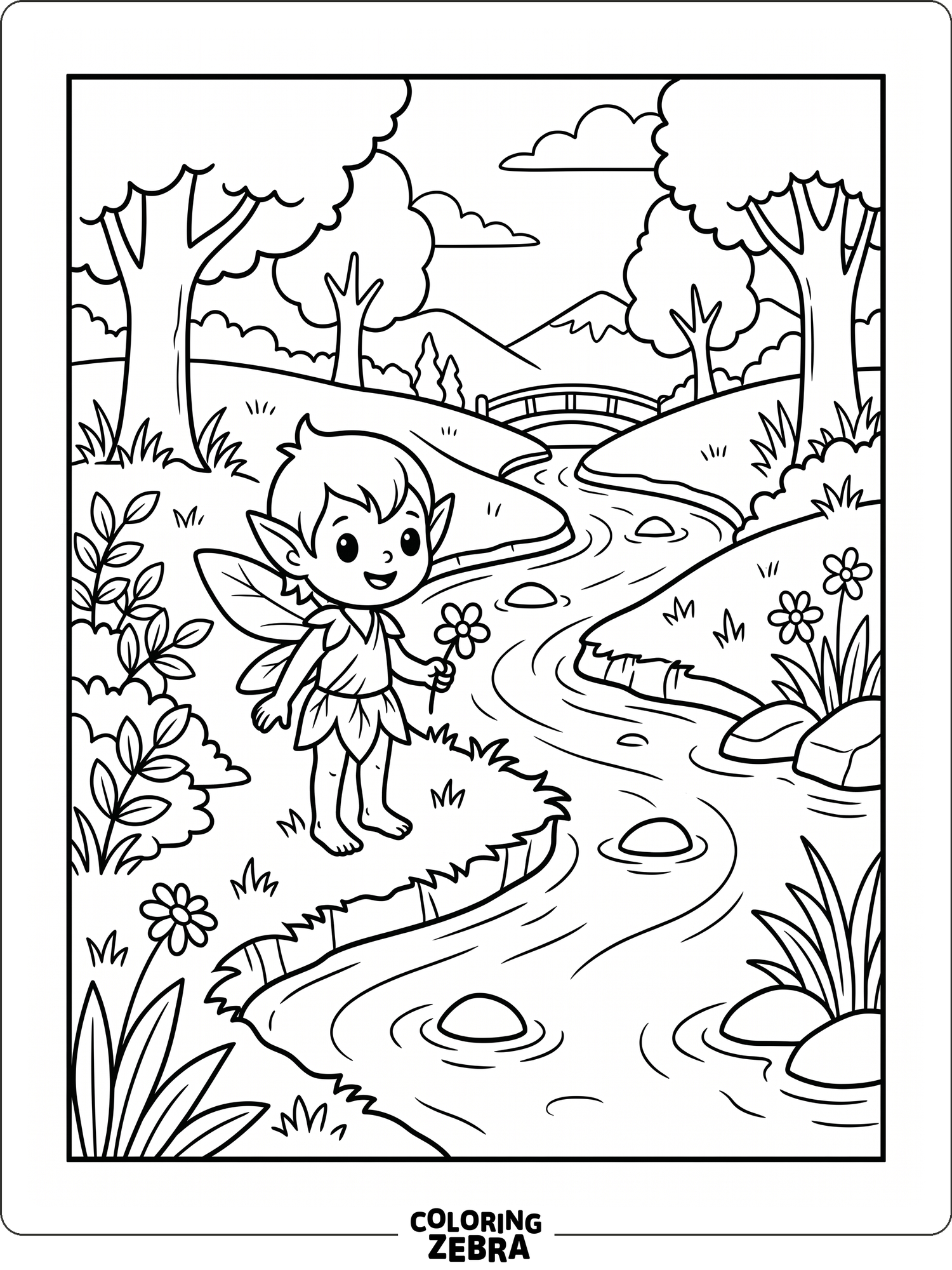 125 Free Fairy Coloring Pages - Printable PDF Sheets