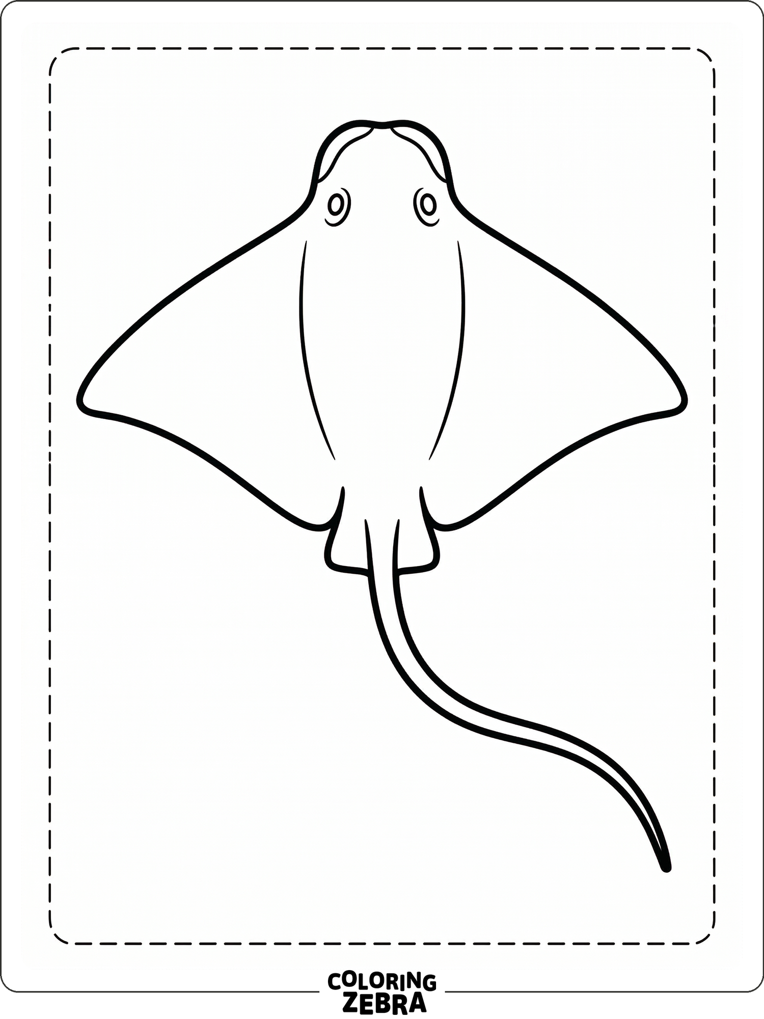 String Ray Printable 34 Free Stingray Coloring Pages - Printable PDF Sheets