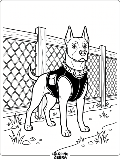 Subway Surfers guard dog at the fence
