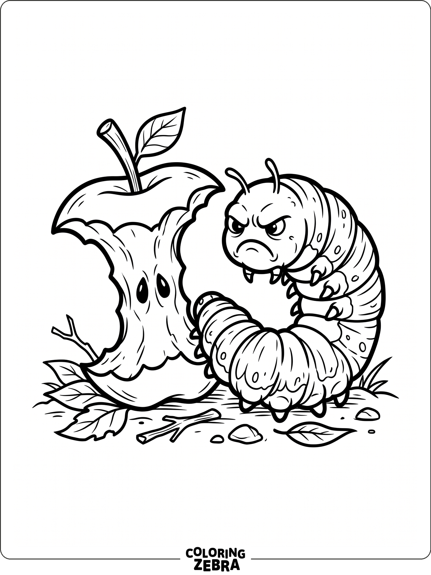 40 Free Caterpillar Coloring Pages - Printable PDF Sheets