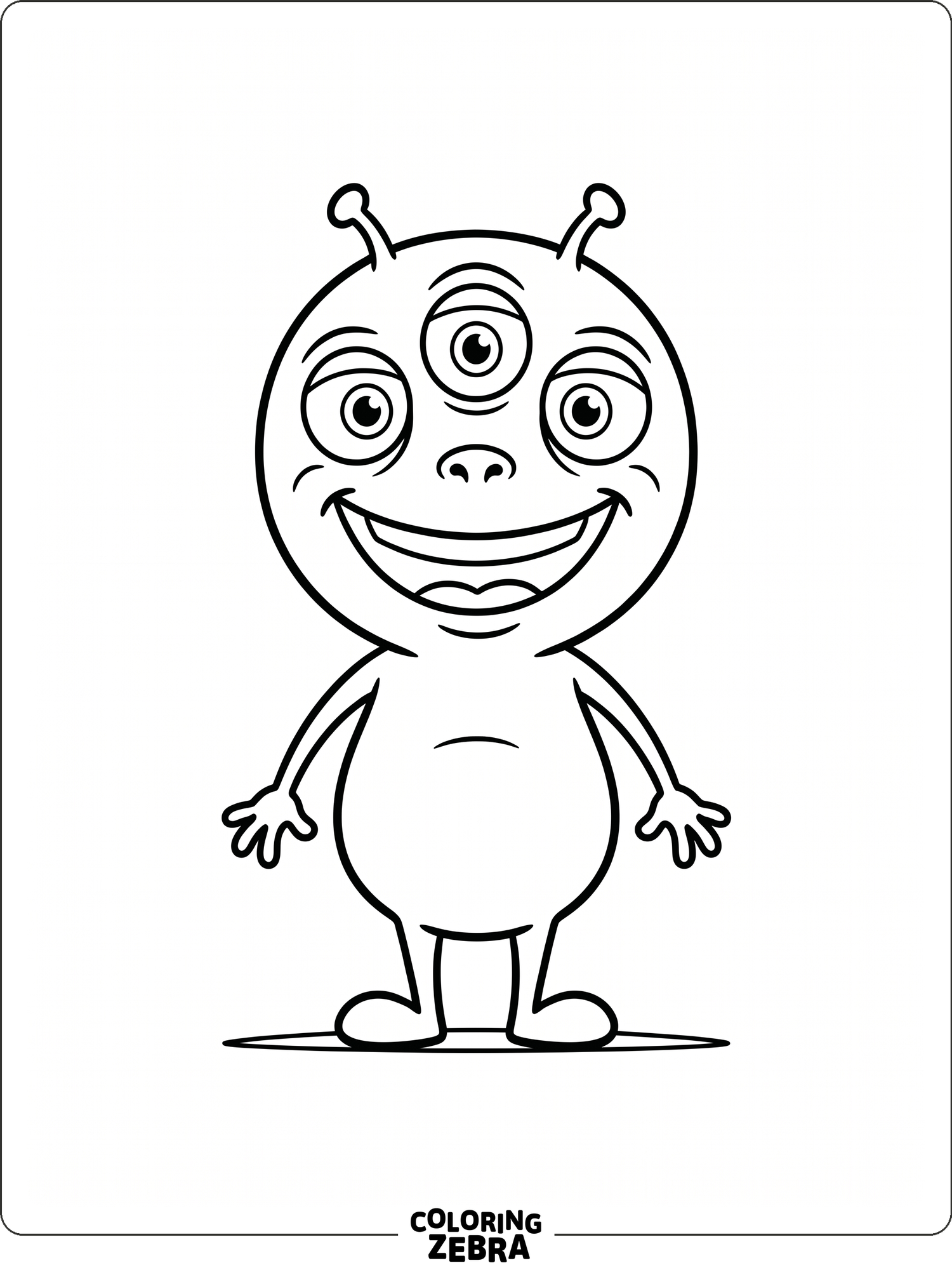 60 Free Alien Coloring Pages - Printable PDF Sheets