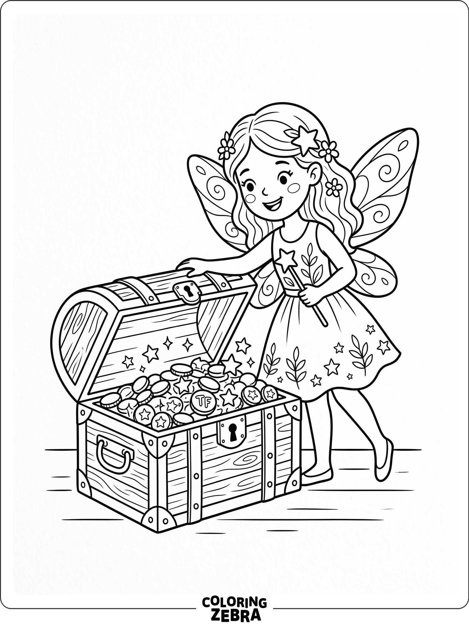 35 Free Tooth Fairy Coloring Pages - Printable PDF Sheets