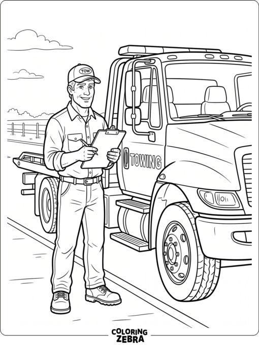 Truck With Snow Chains Page