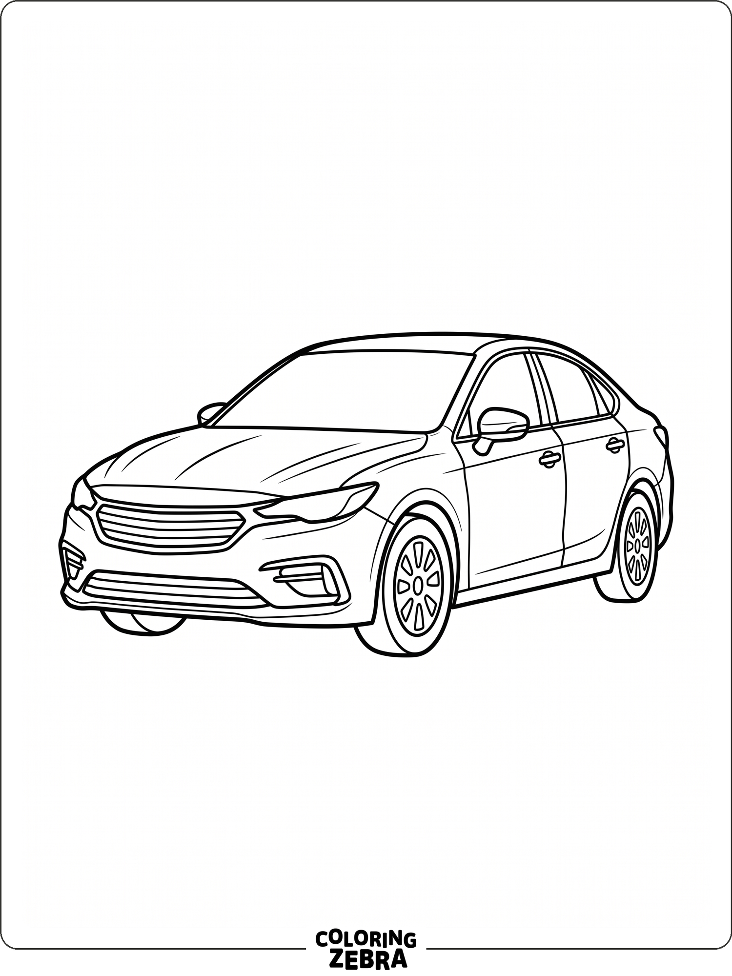 A Toyota Camry sedan with a sleek front end