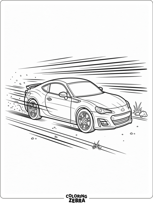 A sporty coupe shown at an angle