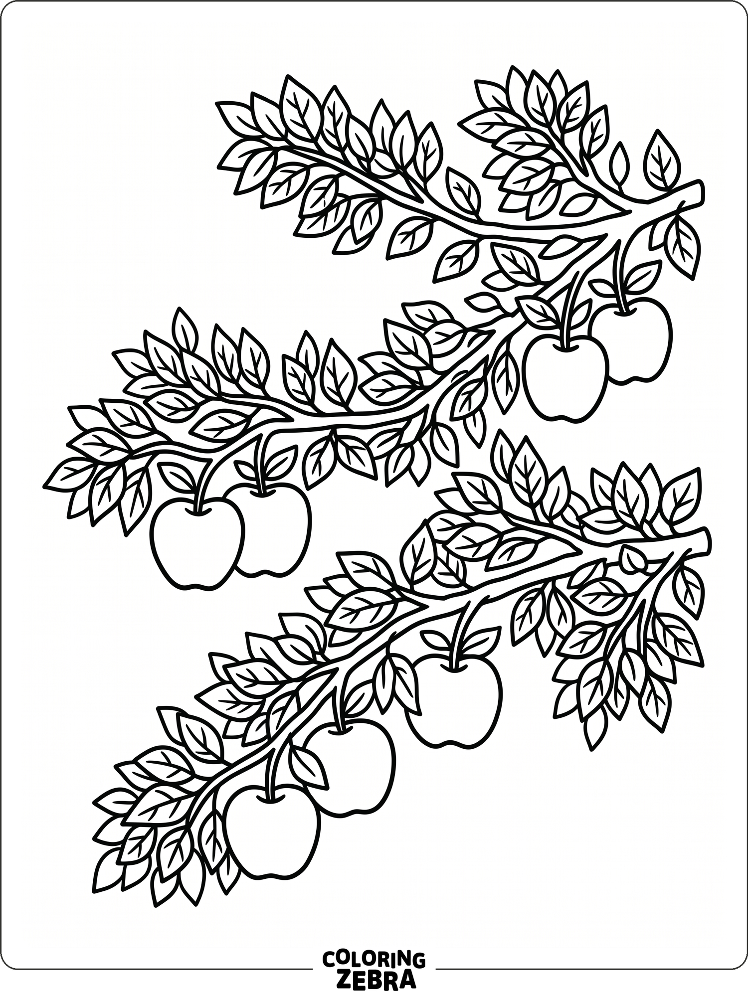 79 Free Tree Coloring Pages - Printable PDF Sheets